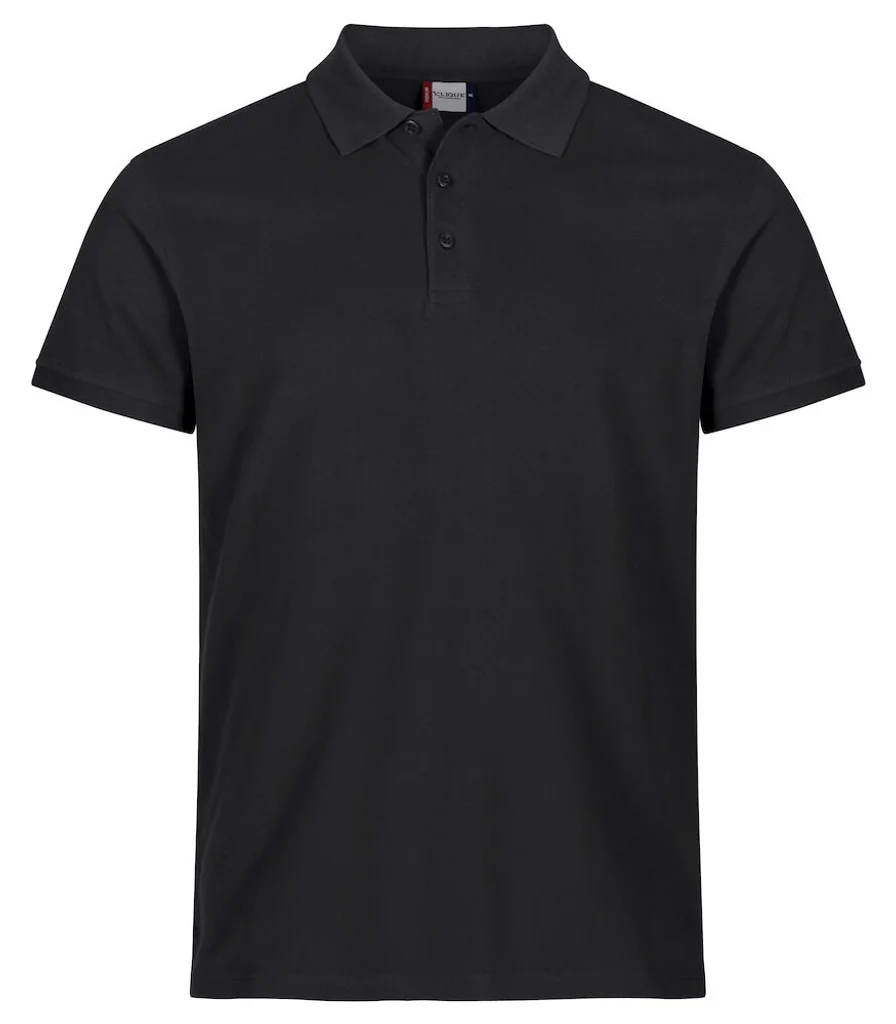 Hovedproduktbilde for Black Clique Heavy Premium Poloskjorte