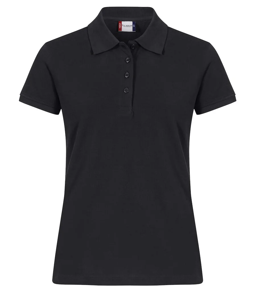Hovedproduktbilde for Black Clique Heavy Premium Poloskjorte Dame
