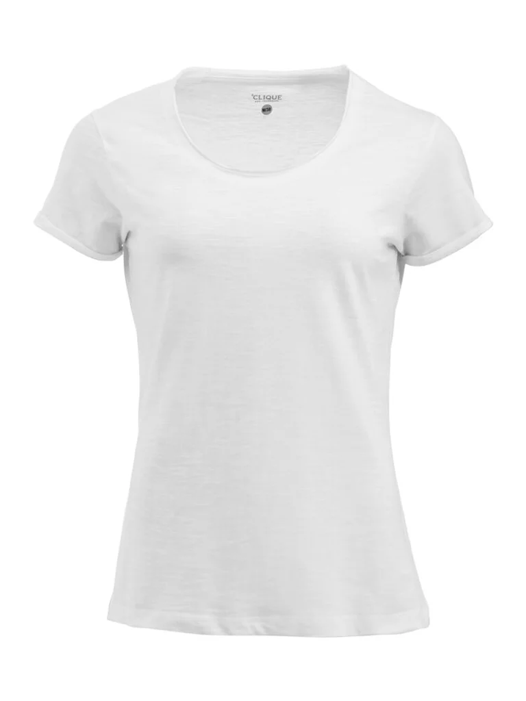 Hovedproduktbilde for Stone White Clique Derby-T T-skjorte Dame