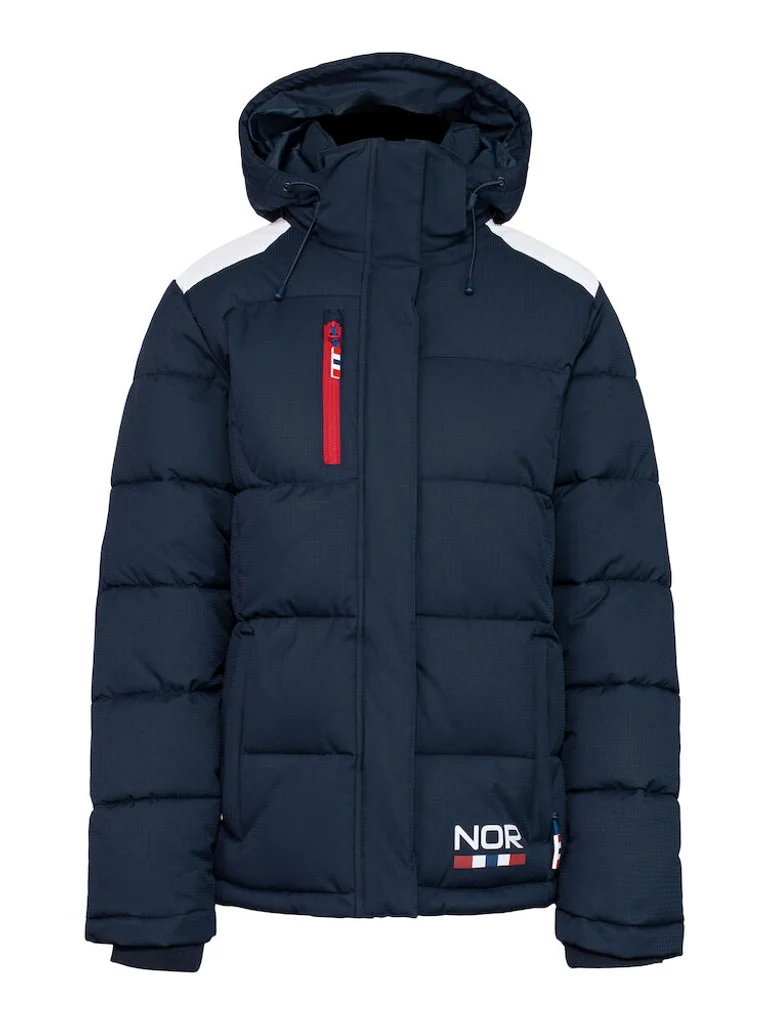 Hovedproduktbilde for Dark Navy Clique NOR Colorado Vattert Jakke Dame
