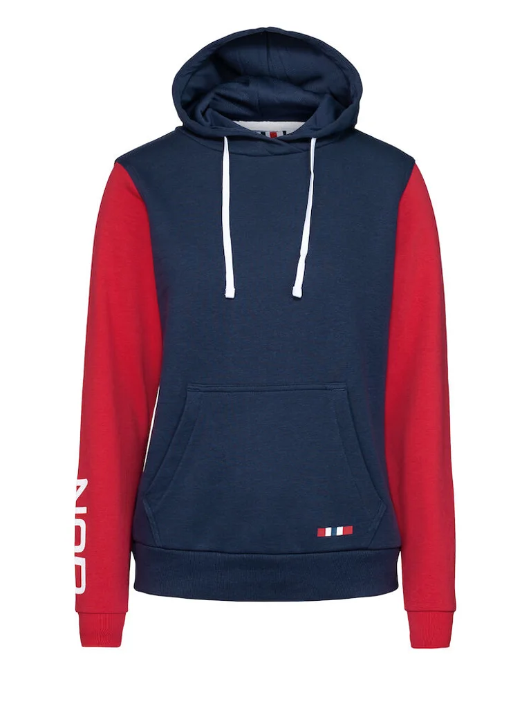 Hovedproduktbilde for Dark Navy Clique NOR Classic Hettegenser Dame