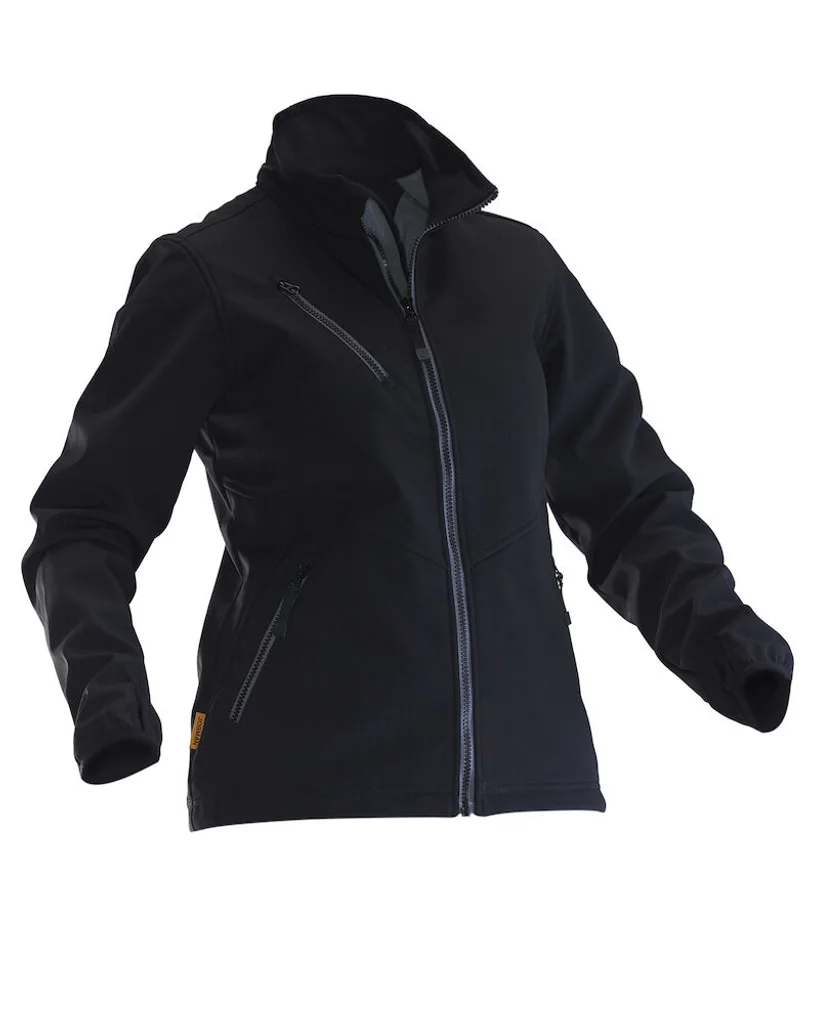 Hovedproduktbilde for Black Jobman 1203 Softshell Jakke Dame
