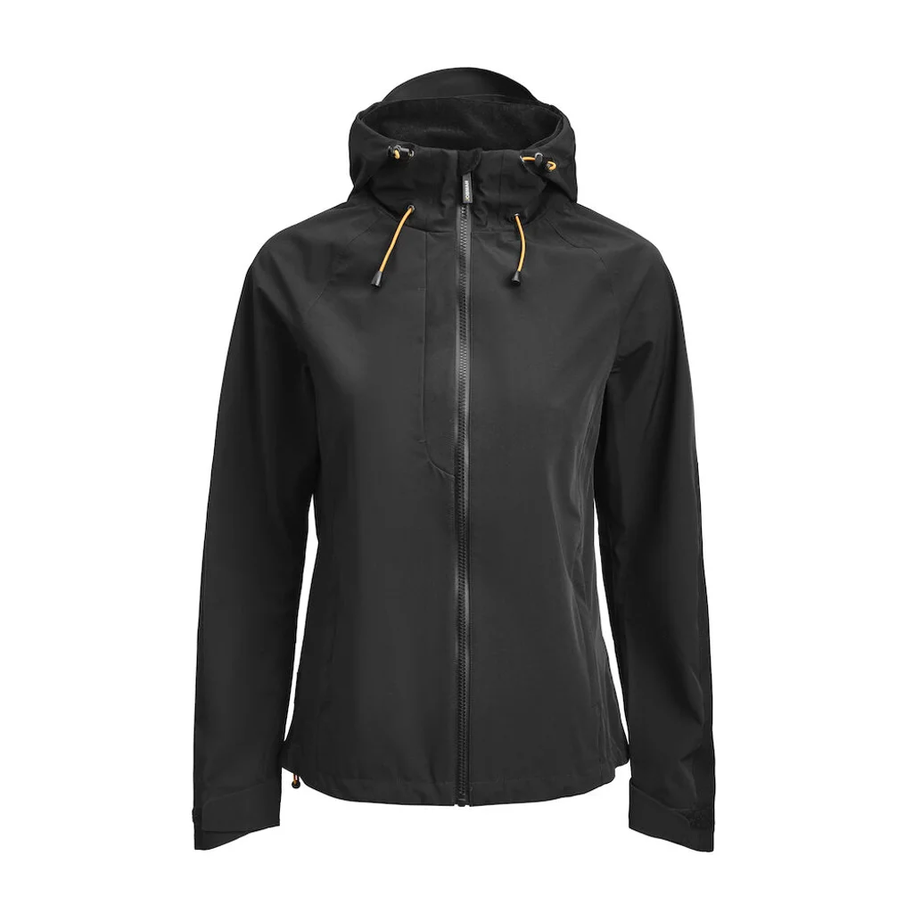 Hovedproduktbilde for Black Jobman Vanntett Softshelljakke Dame
