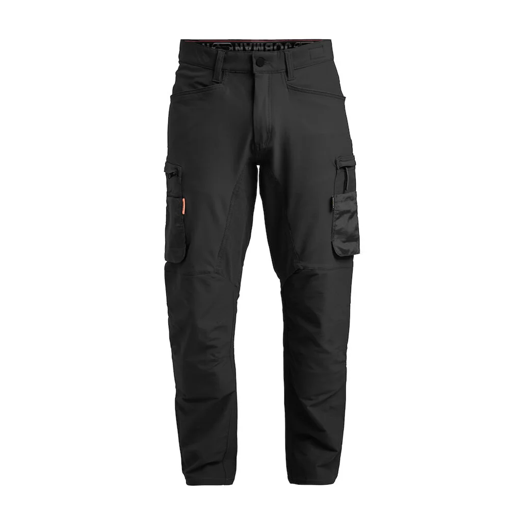 Hovedproduktbilde for Black/Black Jobman Stretch  Arbeidsbukse