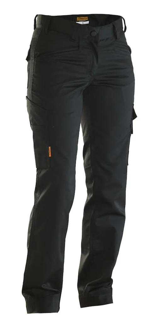 Hovedproduktbilde for Black/Black Jobman Bomull og Polyester Arbeidsbukse