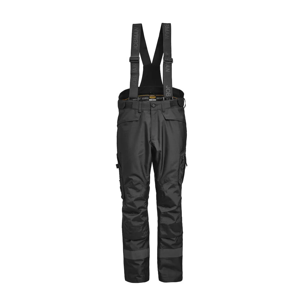 Hovedproduktbilde for Black Jobman Polyester Varmfôret Vinterbukse