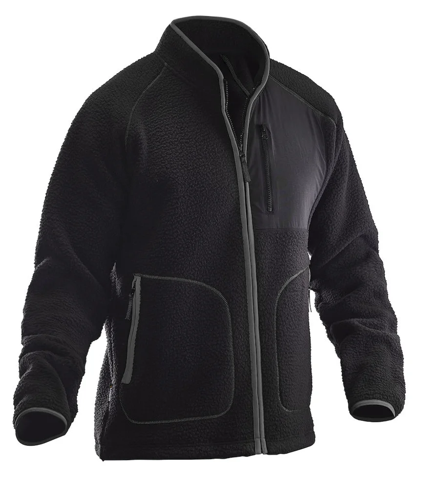 Hovedproduktbilde for Black Jobman Pile  Fleecejakke
