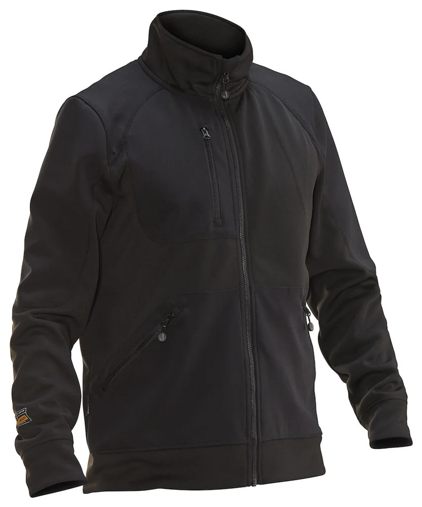 Hovedproduktbilde for Black Jobman Polyester Glidelåsjakke