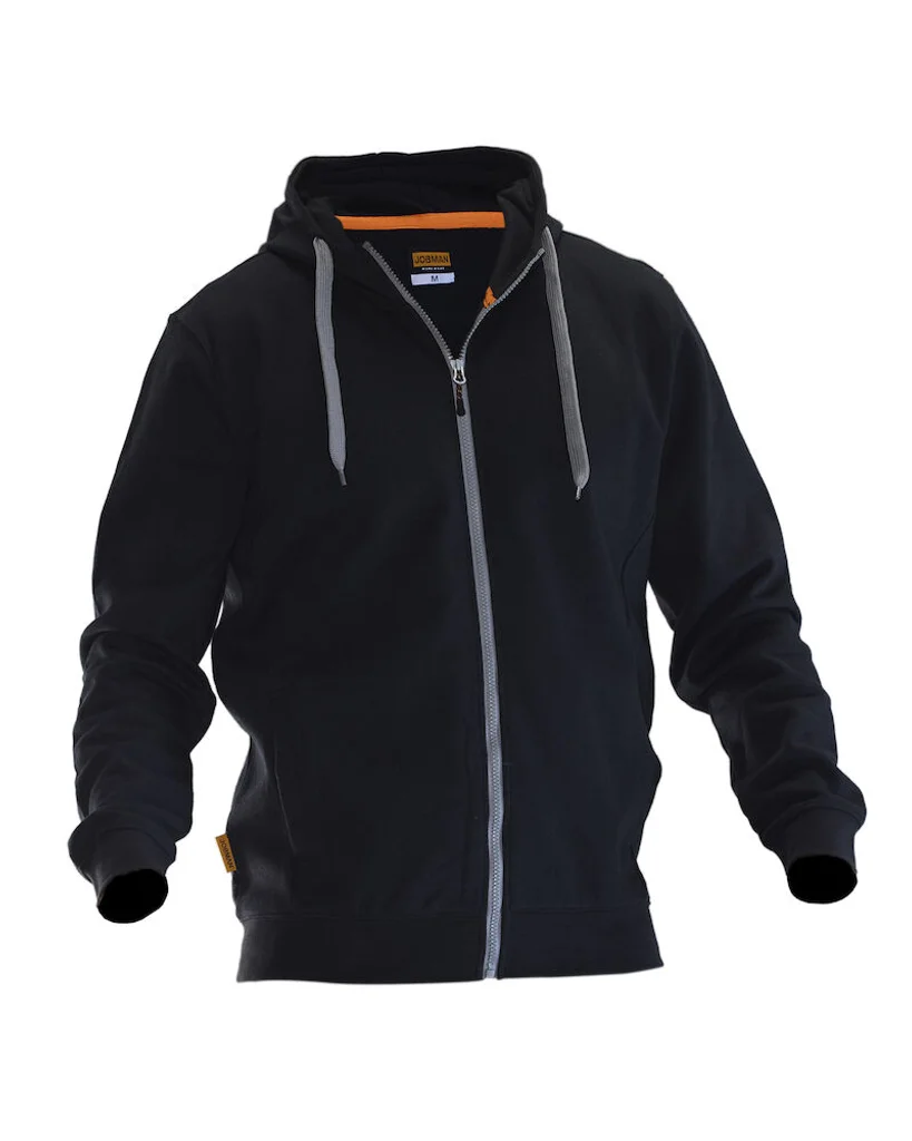 Hovedproduktbilde for Black/Black Jobman 5400 Hettejakke