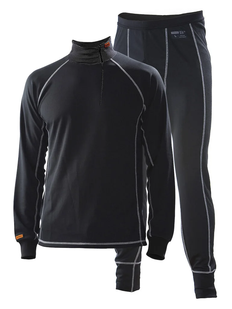 Hovedproduktbilde for Black/White Jobman 6579 Teknisk Undertøysett