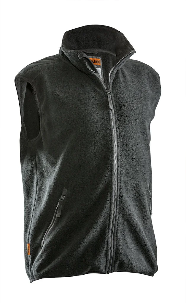 Hovedproduktbilde for Black Jobman 7501 Fleece Arbeidsvest