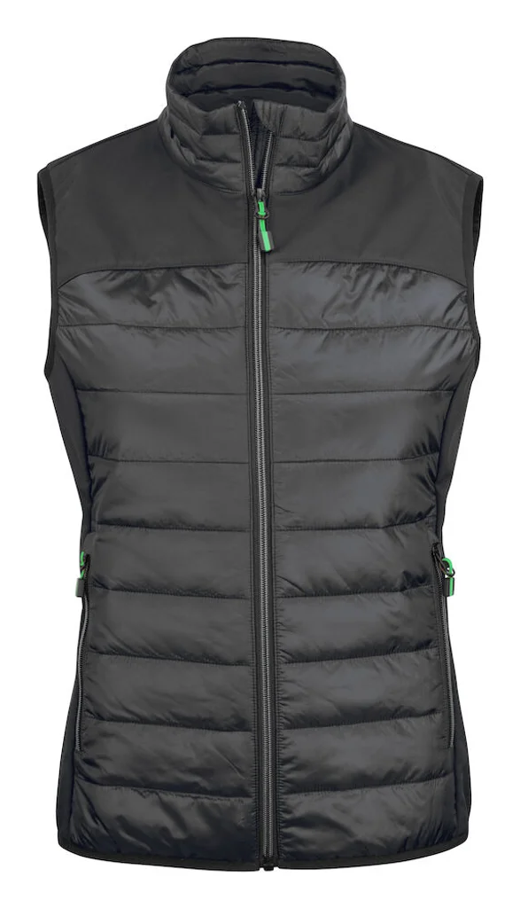 Hovedproduktbilde for Black Printer Expedition Vattert Vest Dame