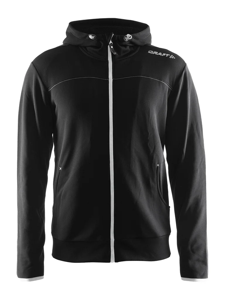 Hovedproduktbilde for Black Craft Leisure Full Zip Hettejakke