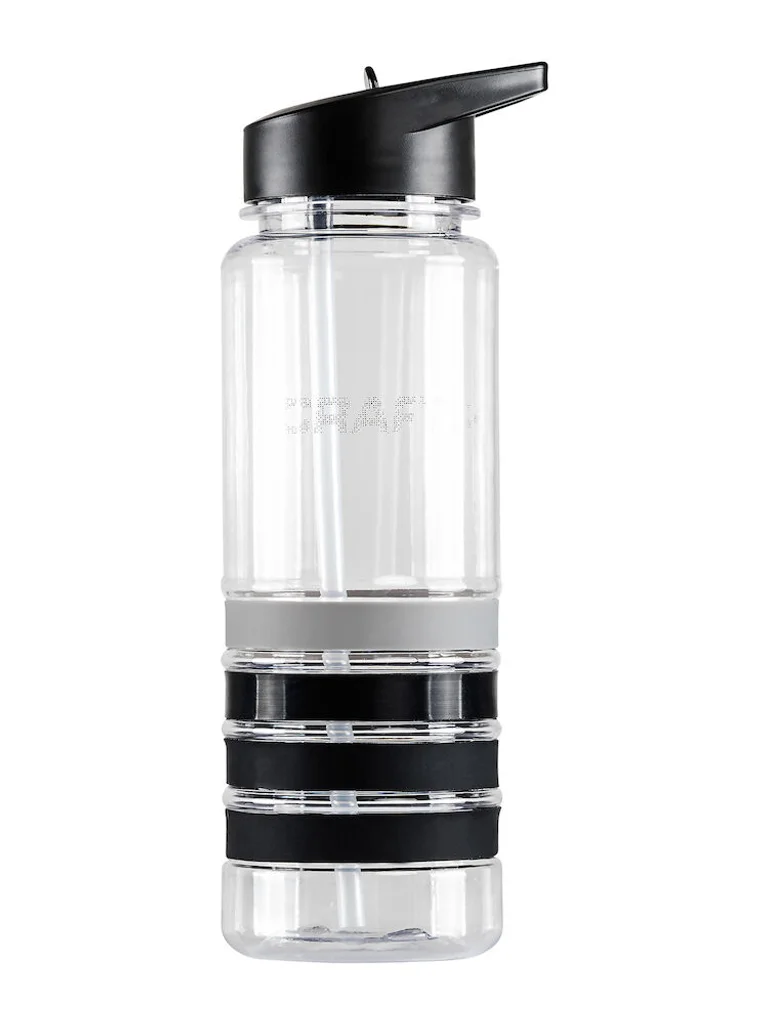 Hovedproduktbilde for Black Craft Transparent Vannflaske