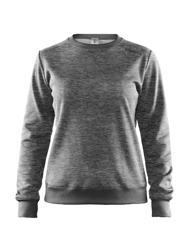 Hovedproduktbilde for Dk Grey Melange Craft Leisure Collegegenser Dame