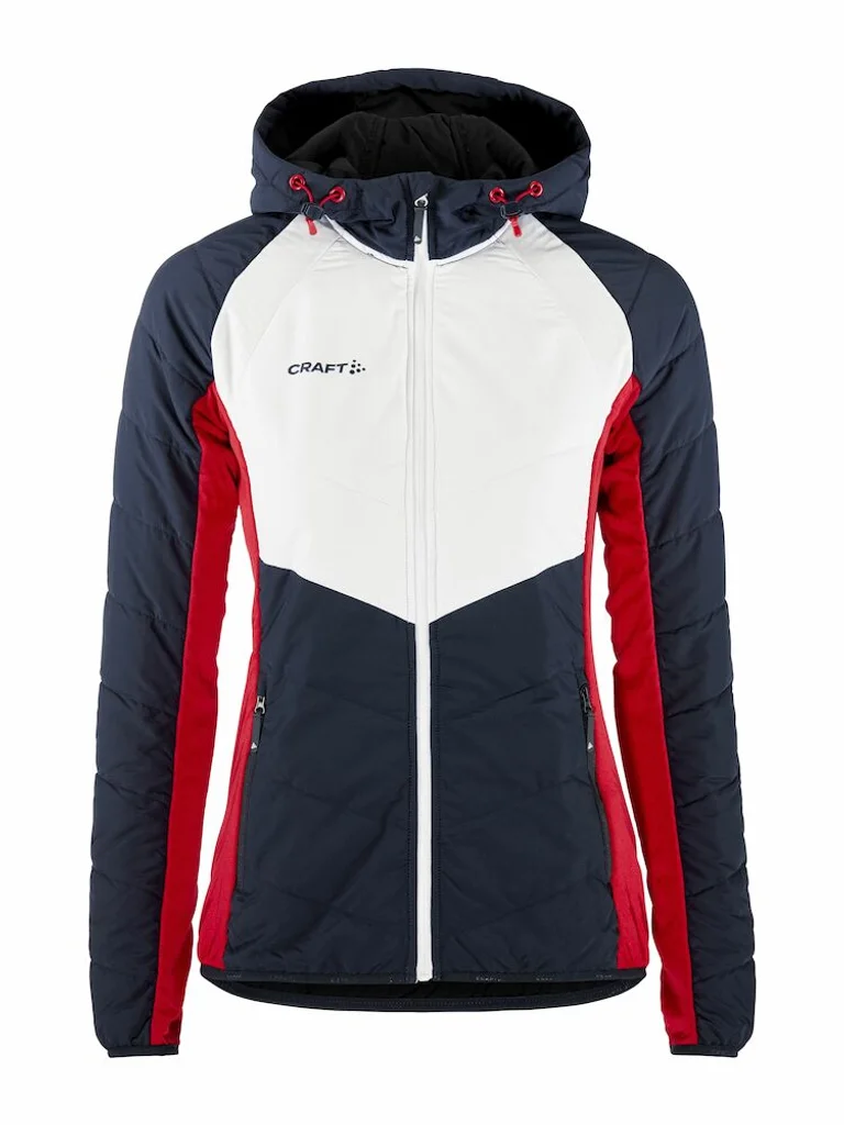 Hovedproduktbilde for Blaze/White Craft NOR ADV Explore Hybrid Vattert Jakke Dame