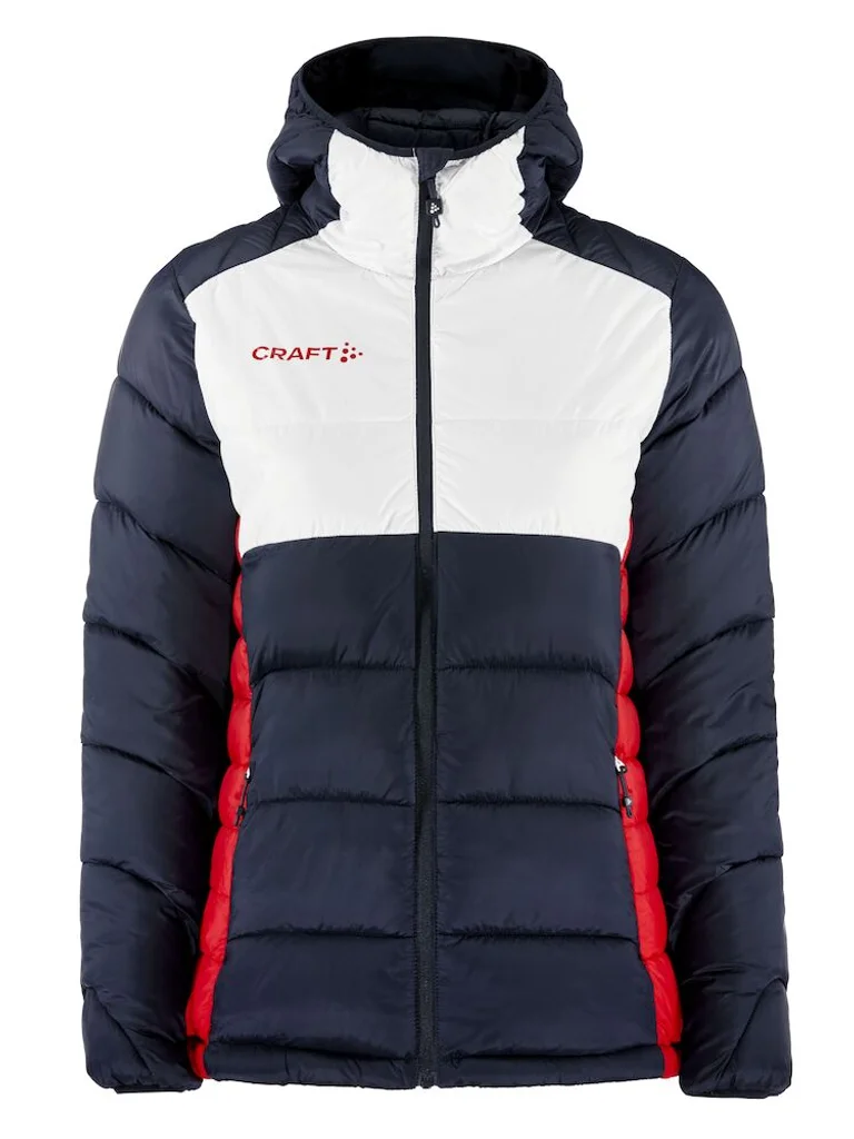 Hovedproduktbilde for Blaze/Bright Red Craft NOR Core Explore Isolate  Vattert Jakke Dame