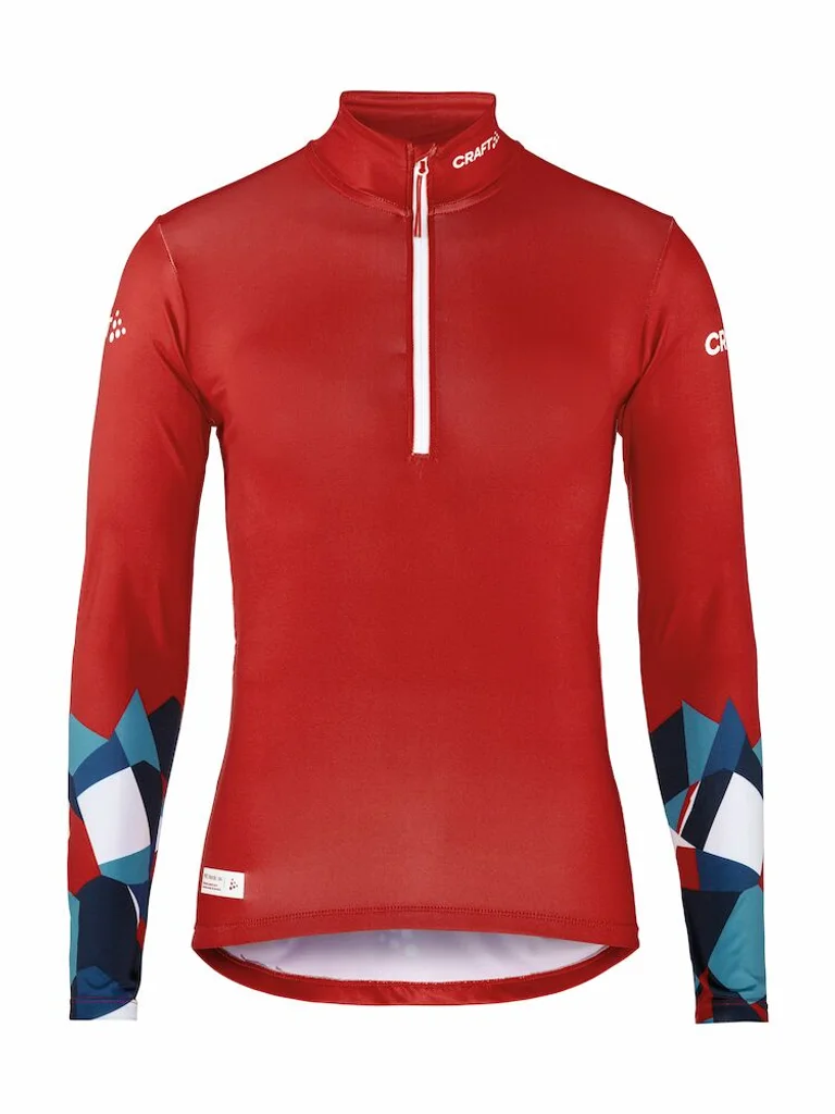 Hovedproduktbilde for Blaze / Bright Red Craft NOR ADV Nordic Ski Club Trøye