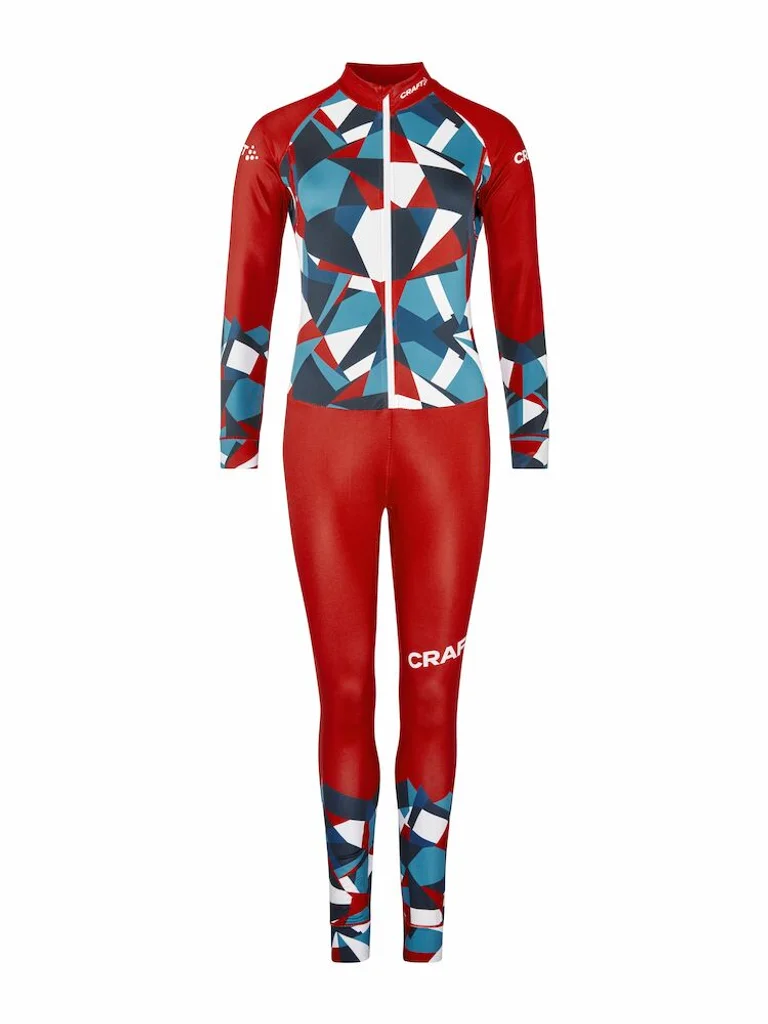 Hovedproduktbilde for Blaze / Bright Red Craft NOR ADV Nordic Ski Langrennsdrakt Dame