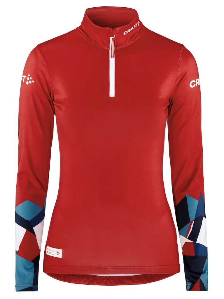 Hovedproduktbilde for Blaze / Bright Red Craft NOR ADV Nordic Ski Club Trøye Dame