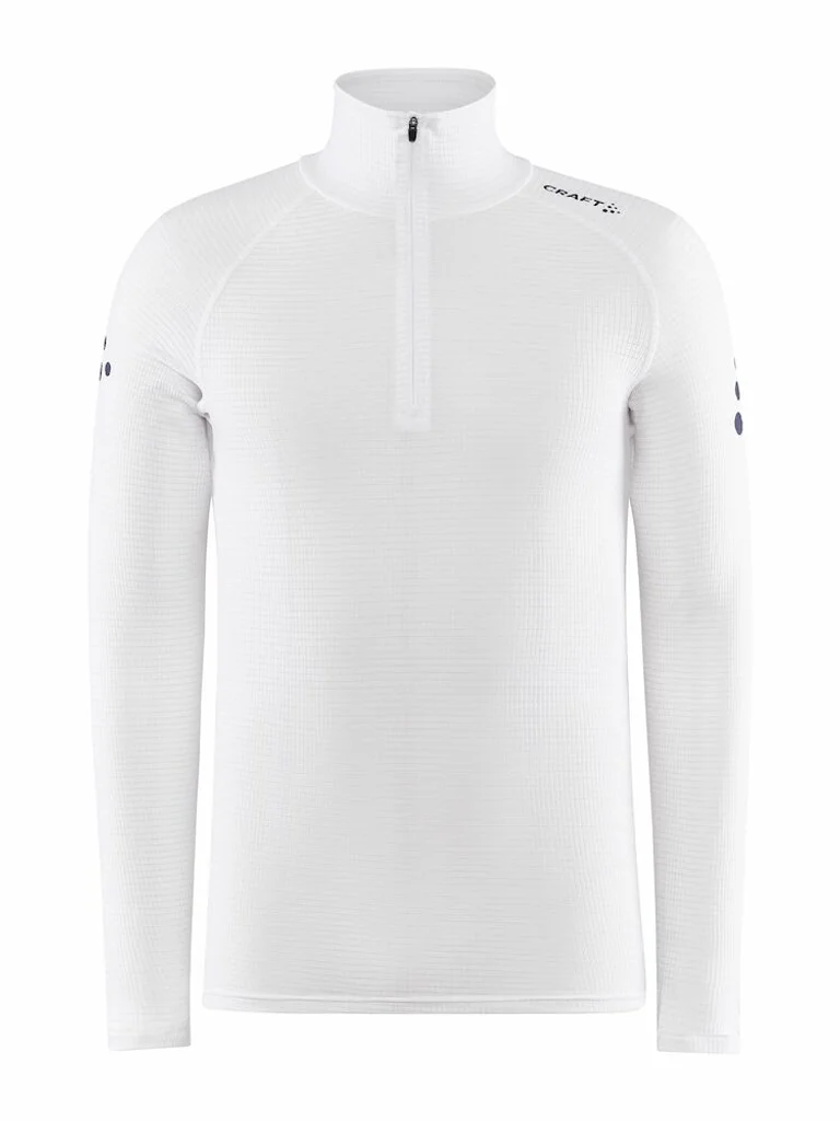 Hovedproduktbilde for White/Blaze Craft NOR PRO Wool Extreme X Half Zip Langermet T-skjorte