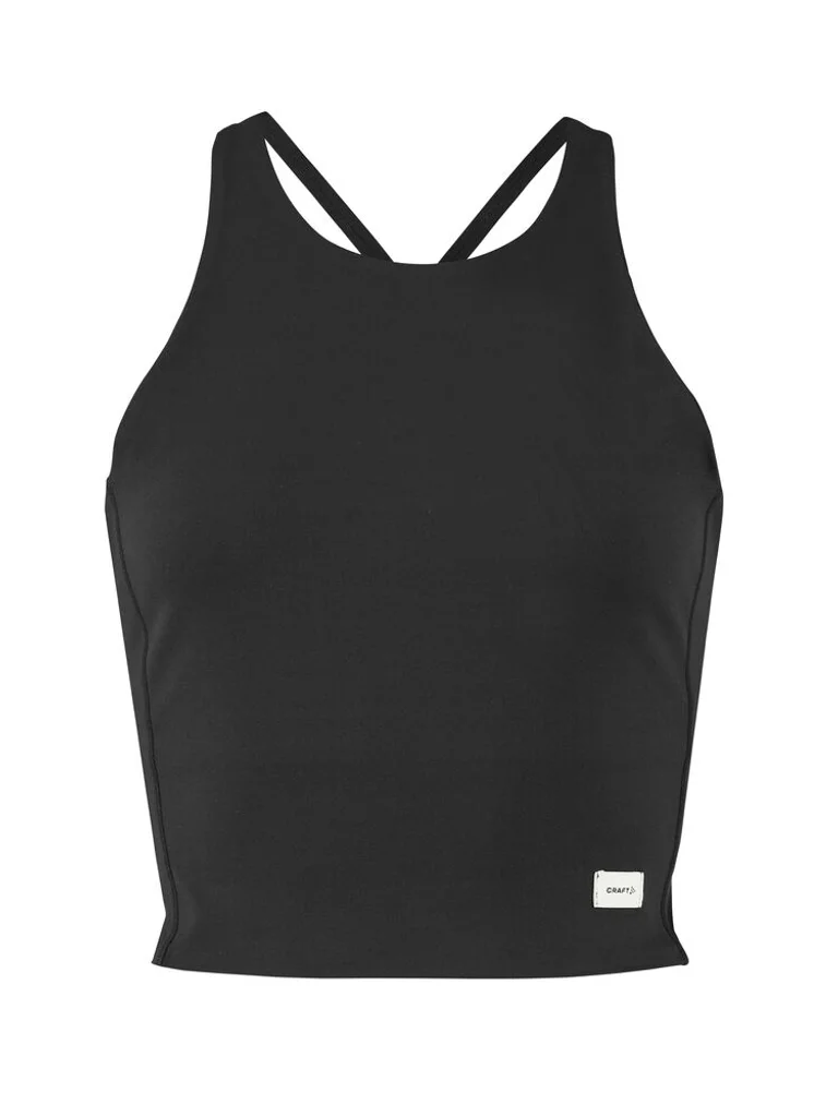 Hovedproduktbilde for Black Craft Collective Cropped Singlet Dame