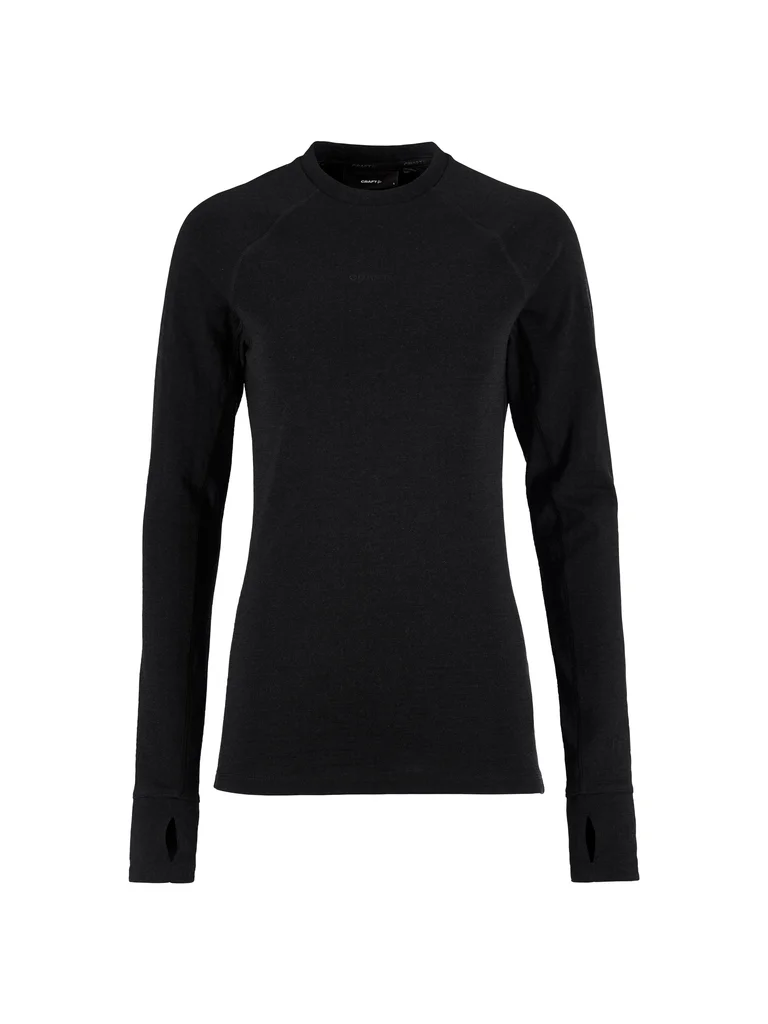 Hovedproduktbilde for Black Craft Wool Comfort Langermet Undertrøye Dame