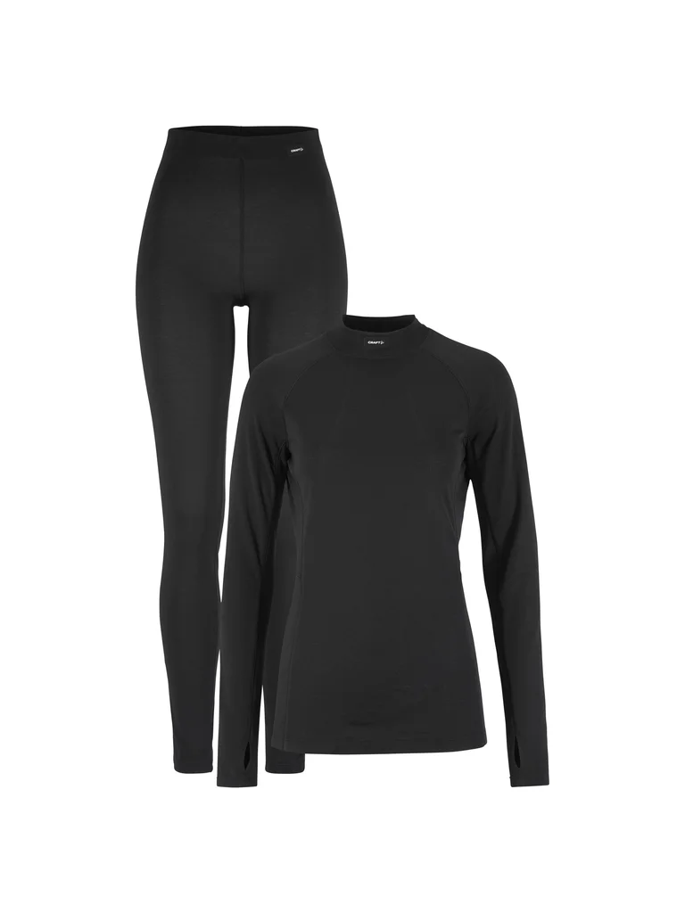 Hovedproduktbilde for Black Craft Classic Thermal Baselayer Undertøy Sett Dame
