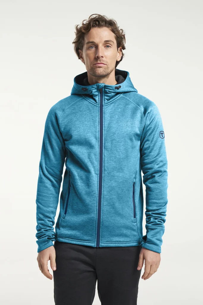 Hovedproduktbilde for Blå Tenson TXlite Hoodie Zip Hettejakke