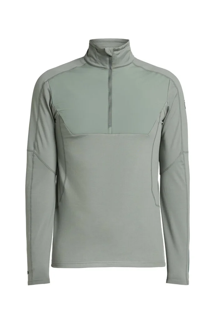 Hovedproduktbilde for Grågrønn Tenson TXlite Windblock Half-Zip Half-Zip Genser