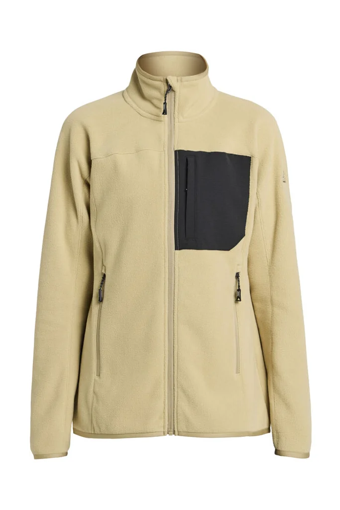 Hovedproduktbilde for Beige Tenson Himalaya Full Zip Pocket Fleece Dame