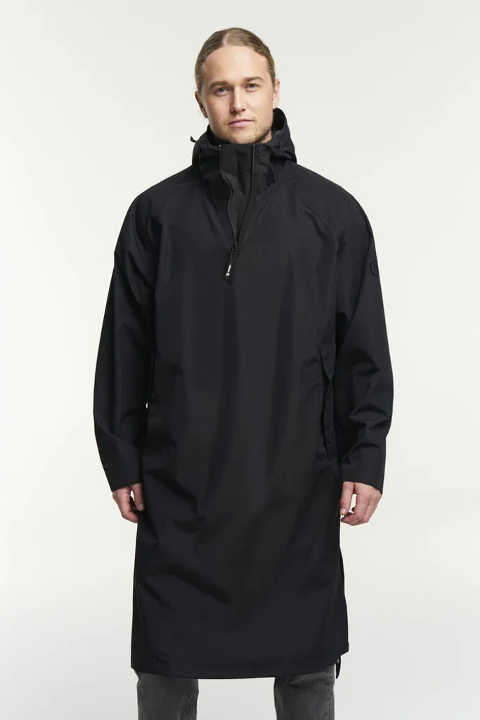 Hovedproduktbilde for Svart Tenson Protect Poncho Regnjakke