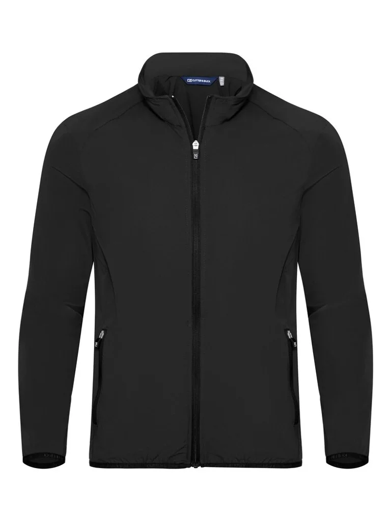 Hovedproduktbilde for Black Cutter & Buck La Push Pro Vindjakke Barn