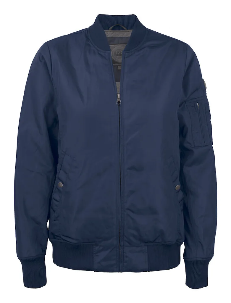 Hovedproduktbilde for Dark Navy Cutter & Buck McChord Vattert Jakke Dame
