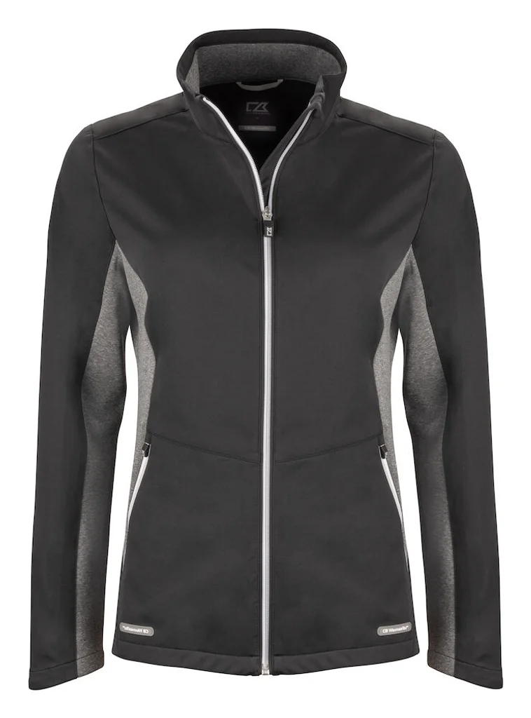 Hovedproduktbilde for Black Cutter & Buck Navigate Softshell Softshelljakke Dame