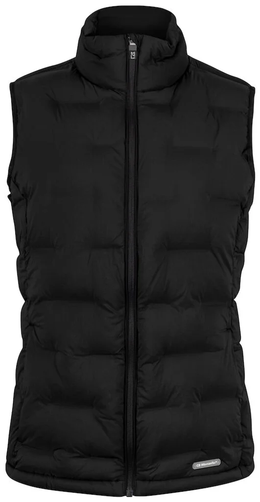 Hovedproduktbilde for Black Cutter & Buck Baker Vattert Vest Dame
