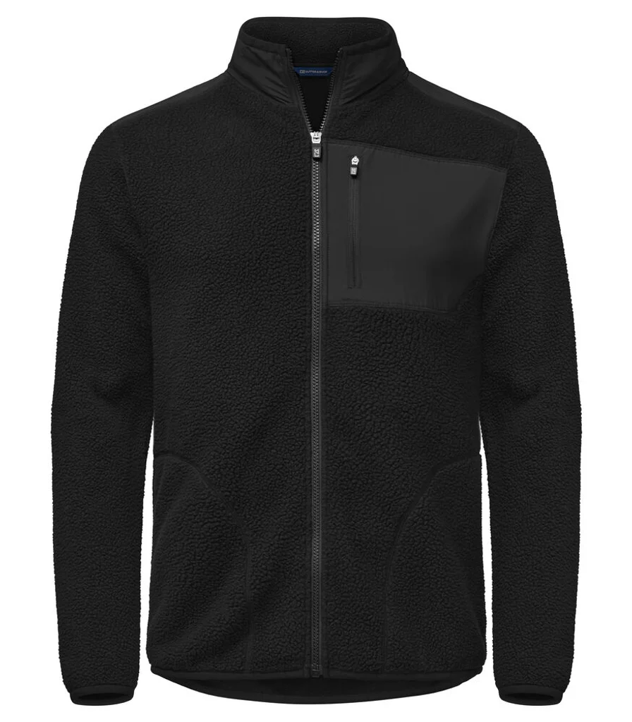 Hovedproduktbilde for Black Cutter & Buck Cascade Sherpa Fleecejakke