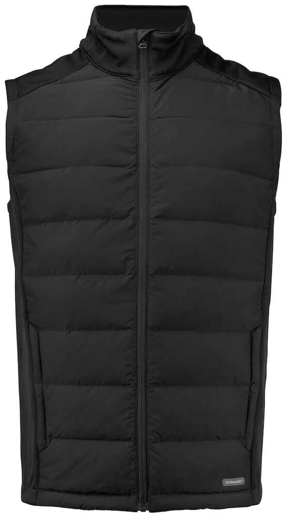 Hovedproduktbilde for Black Cutter & Buck Oak Harbor Vattert Vest