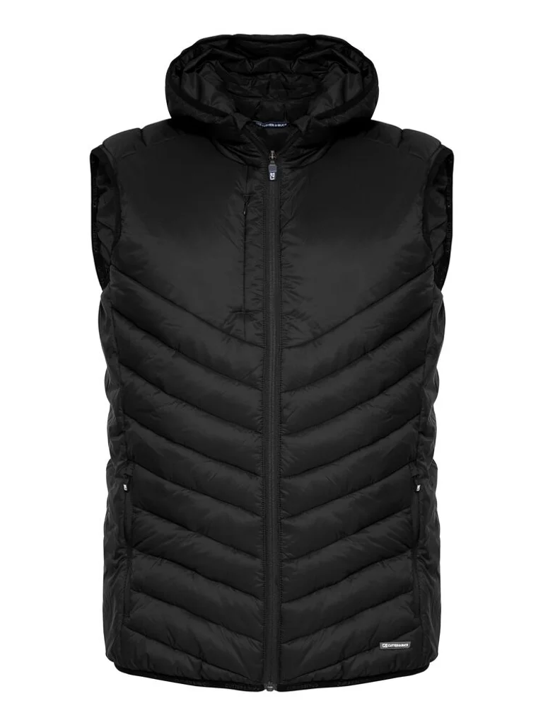 Hovedproduktbilde for Black Cutter & Buck Mount Adams Vattert Vest
