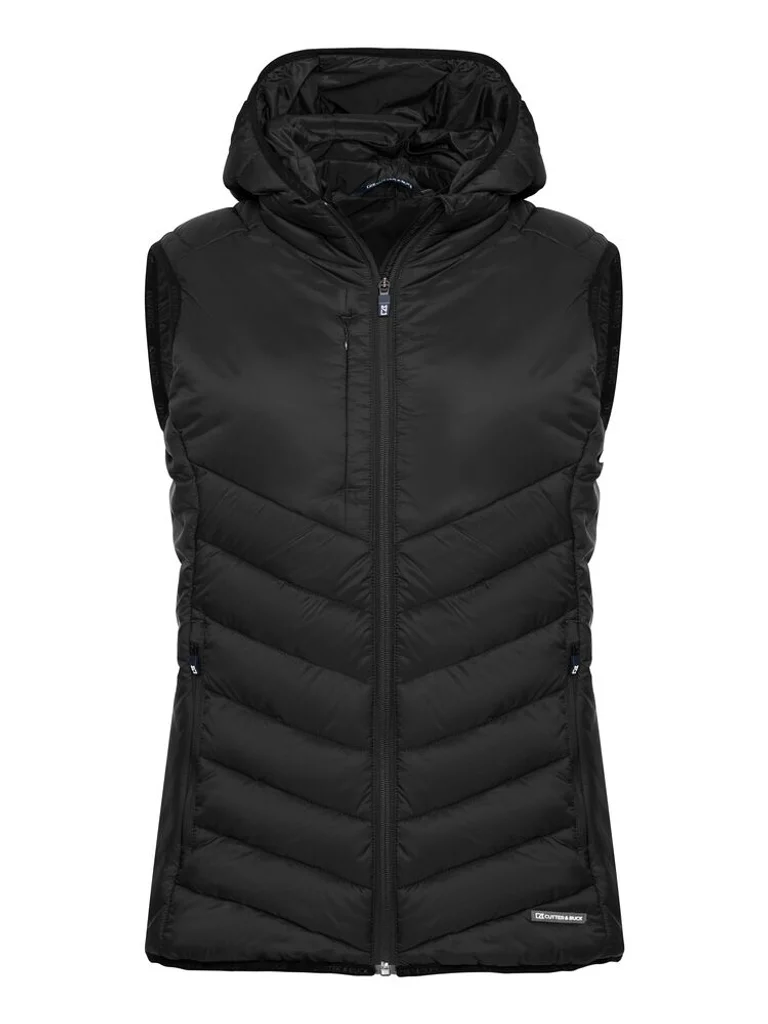 Hovedproduktbilde for Black Cutter & Buck Mount Adams Vattert Vest Dame