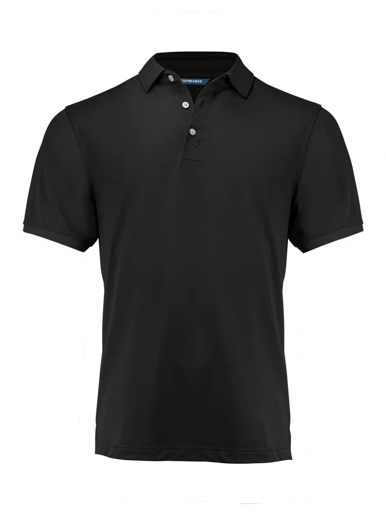 Hovedproduktbilde for Black Cutter & Buck Virtue Eco Solid Poloskjorte