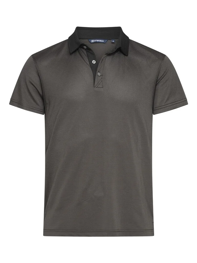 Hovedproduktbilde for Black Cutter & Buck Virtue Stripe Poloskjorte