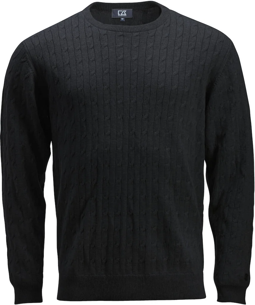 Hovedproduktbilde for Black Cutter & Buck Blakely Strikkegenser