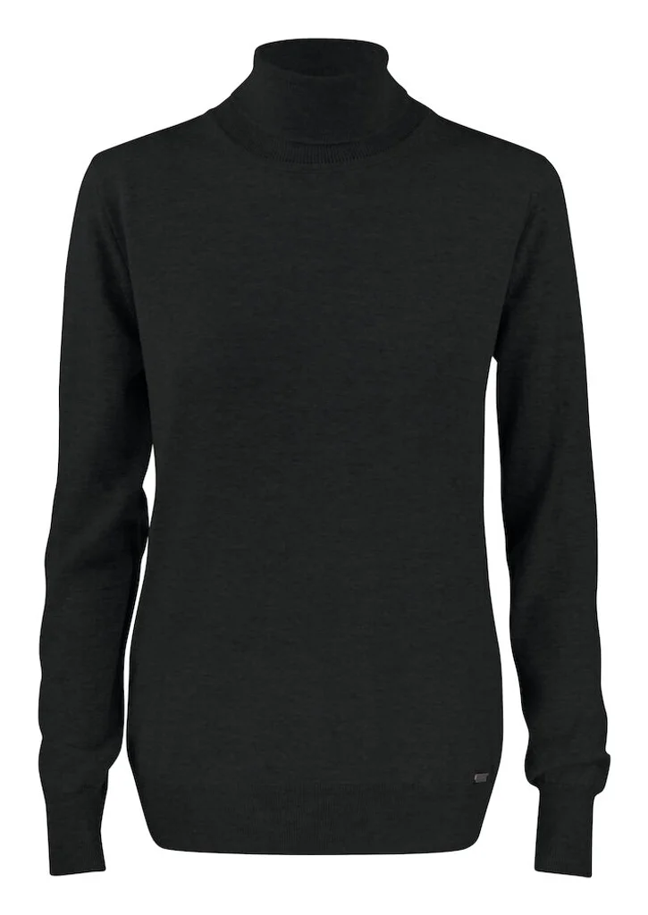 Hovedproduktbilde for Black Cutter & Buck Kennewick Turtleneck Strikkegenser Dame