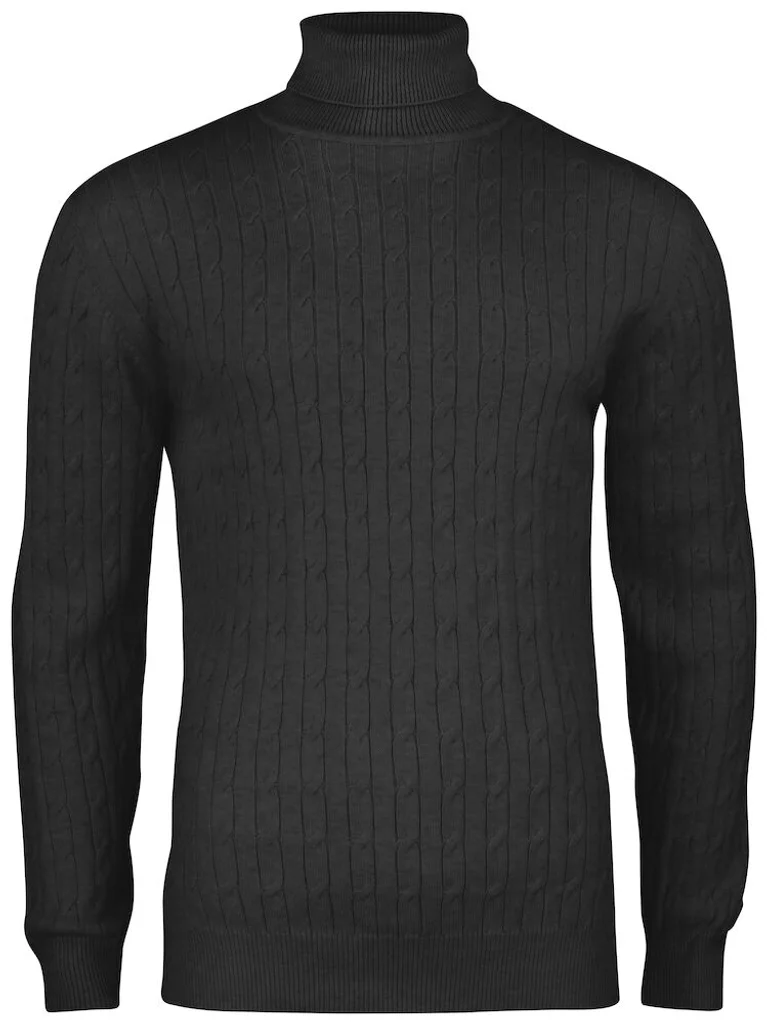 Hovedproduktbilde for Black Cutter & Buck Blakely Turtleneck Strikkegenser