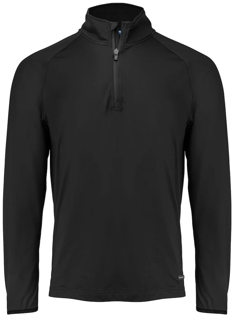 Hovedproduktbilde for Black Cutter & Buck Adapt Half-Zip Genser