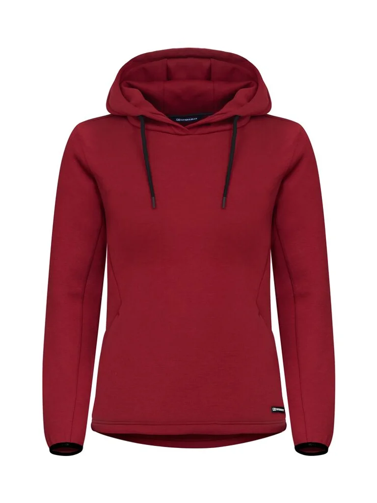Hovedproduktbilde for Biking Red Cutter & Buck Pemberton Hettegenser Dame