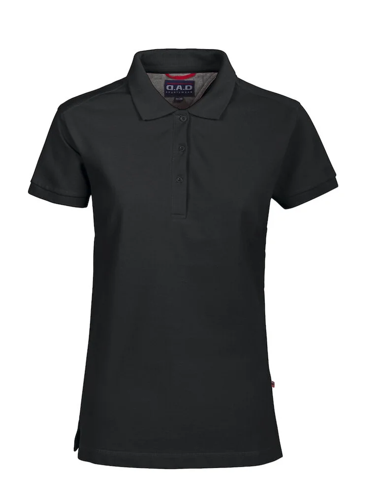 Hovedproduktbilde for Black D.A.D Eaton Poloskjorte Dame