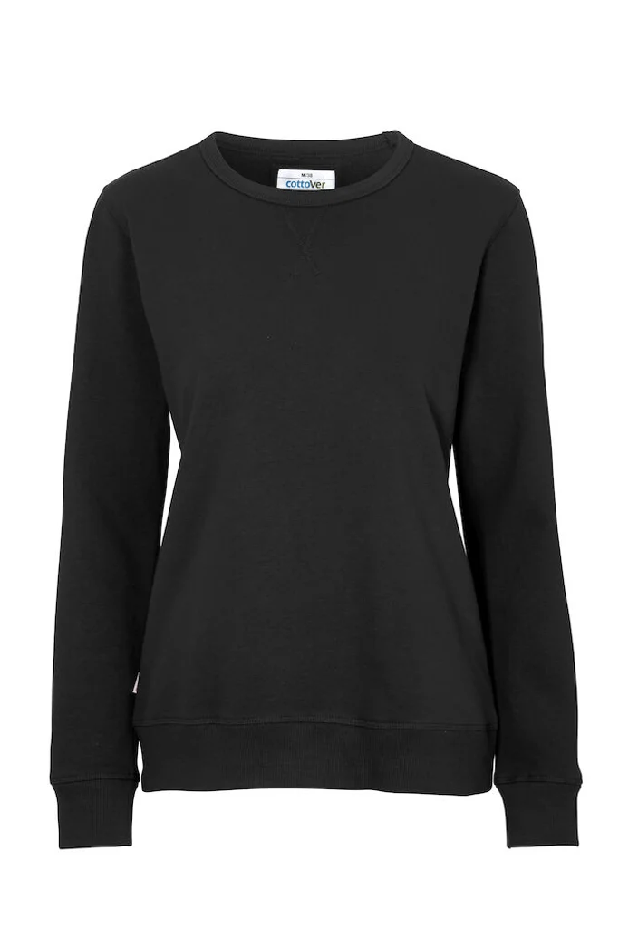 Hovedproduktbilde for Black Cottover Collegegenser Dame