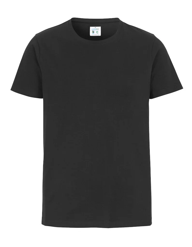 Hovedproduktbilde for Black Cottover Stretch T-skjorte